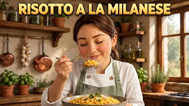 Risotto a la Milanese from La Cocina del Sabor y Punto